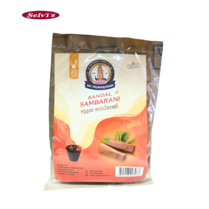 Sri Velmurugan | Sambrani (Sandal) 20Pcs